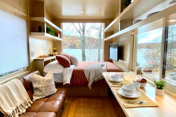 Lakefront Boho Tiny House - Image 1