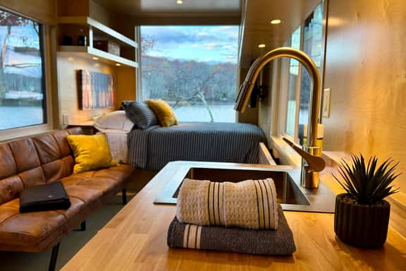 The Stargazer" Waterfront Tiny House - Image 1