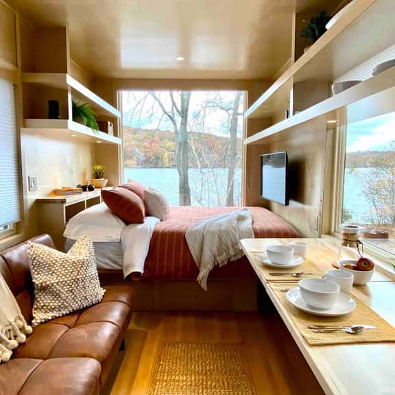 Lakefront Boho Tiny House - Image 1