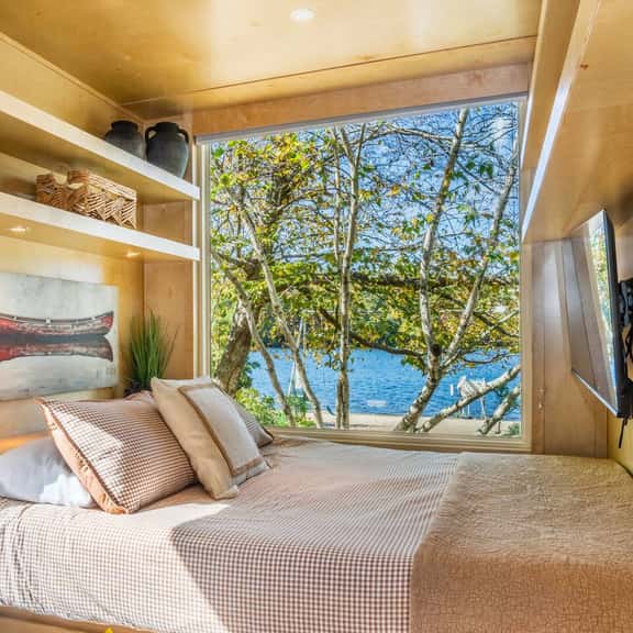 Couple’s Lakefront Cabin | Tiny House with a View - Image 1
