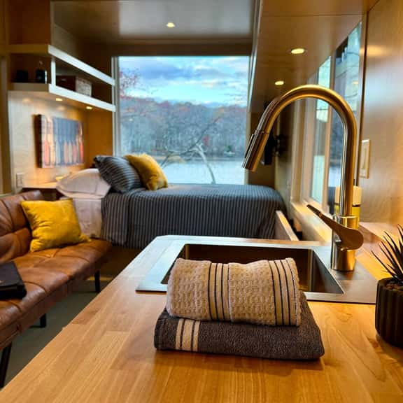 The Stargazer" Waterfront Tiny House - Image 1