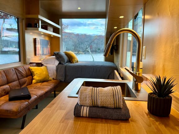 The Stargazer" Waterfront Tiny House